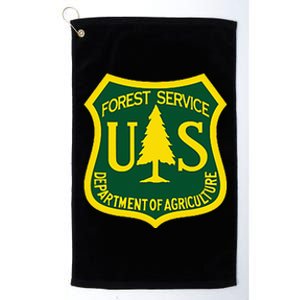 United States Us Forest Service Departt Of Agriculture Platinum Collection Golf Towel