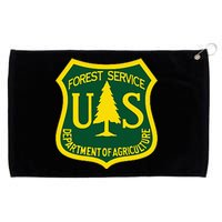 United States Us Forest Service Departt Of Agriculture Grommeted Golf Towel