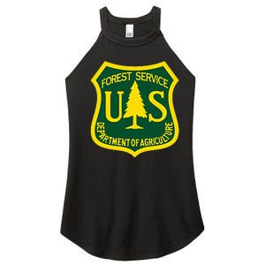 United States Us Forest Service Departt Of Agriculture Women's Perfect Tri Rocker Tank