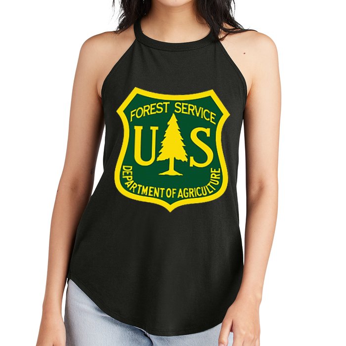 United States Us Forest Service Departt Of Agriculture Women's Perfect Tri Rocker Tank