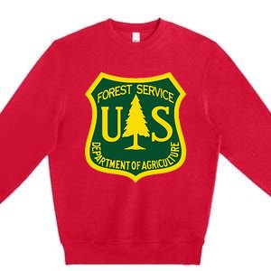 United States Us Forest Service Departt Of Agriculture Premium Crewneck Sweatshirt