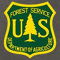 United States Us Forest Service Departt Of Agriculture Cotton Canvas Backpack