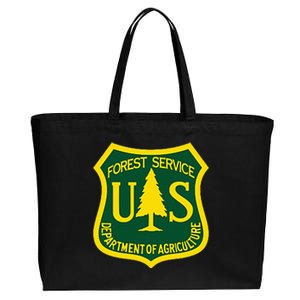 United States Us Forest Service Departt Of Agriculture Cotton Canvas Jumbo Tote