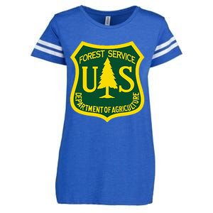 United States Us Forest Service Departt Of Agriculture Enza Ladies Jersey Football T-Shirt