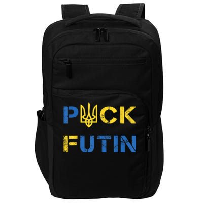 Puck Futin, I Stand With Ukraine, Support Ukraine Impact Tech Backpack