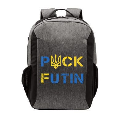 Puck Futin, I Stand With Ukraine, Support Ukraine Vector Backpack