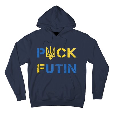 Puck Futin, I Stand With Ukraine, Support Ukraine Hoodie