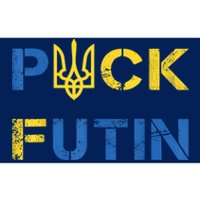 Puck Futin, I Stand With Ukraine, Support Ukraine Bumper Sticker