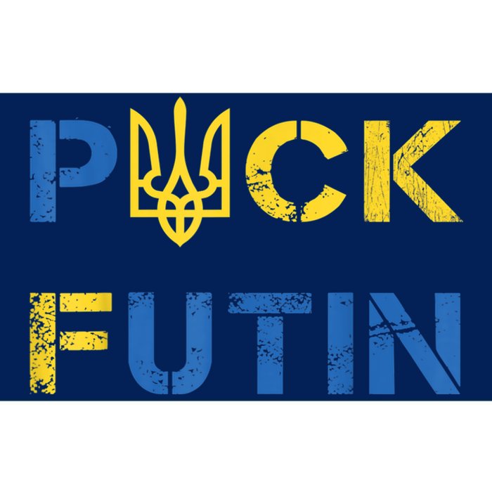 Puck Futin, I Stand With Ukraine, Support Ukraine Bumper Sticker