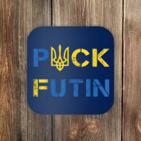 Puck Futin, I Stand With Ukraine, Support Ukraine Coaster