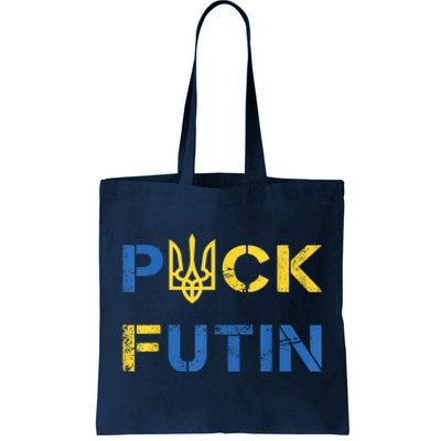 Puck Futin, I Stand With Ukraine, Support Ukraine Tote Bag