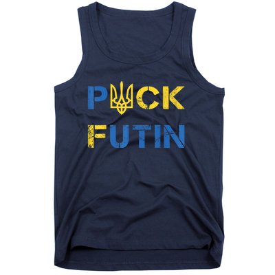 Puck Futin, I Stand With Ukraine, Support Ukraine Tank Top