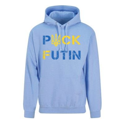 Puck Futin, I Stand With Ukraine, Support Ukraine Unisex Surf Hoodie