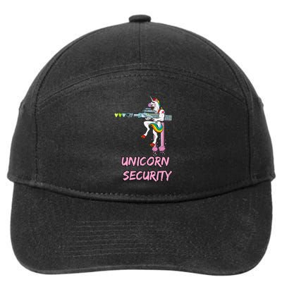 Unicorn Security 7-Panel Snapback Hat