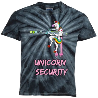 Unicorn Security Kids Tie-Dye T-Shirt