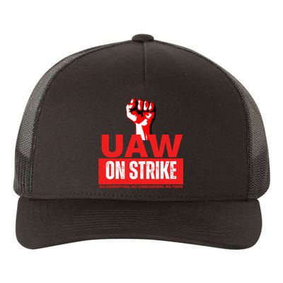 Uaw Strike United Auto Workers Union Strike Gift Yupoong Adult 5-Panel Trucker Hat