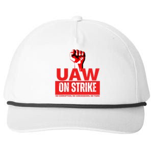 Uaw Strike United Auto Workers Union Strike Gift Snapback Five-Panel Rope Hat