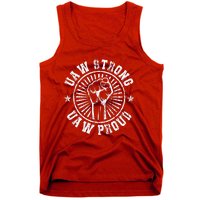 UAW Strong UAW Proud Union Pride UAW Laborer Worker Tank Top