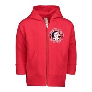 Uaw Strong Uaw Proud Union Pride Uaw Laborer Worker Design Toddler Zip Fleece Hoodie