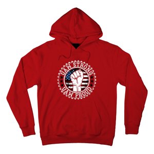 Uaw Strong Uaw Proud Union Pride Uaw Laborer Worker Design Hoodie