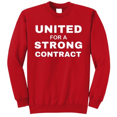 UAW Strike United For A Strong Contract Sweatshirt