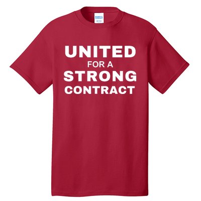 UAW Strike United For A Strong Contract Tall T-Shirt