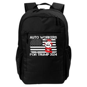 Uaw Strong Uaw Proud Union Pride Auto Workers For Trump Daily Commute Backpack