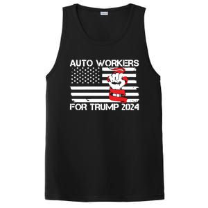 Uaw Strong Uaw Proud Union Pride Auto Workers For Trump PosiCharge Competitor Tank