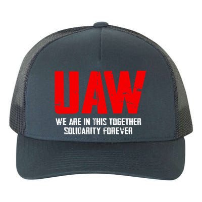 Uaw Strike United Auto Workers Union Uaw Strong Yupoong Adult 5-Panel Trucker Hat