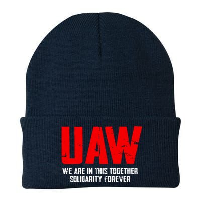 Uaw Strike United Auto Workers Union Uaw Strong Knit Cap Winter Beanie