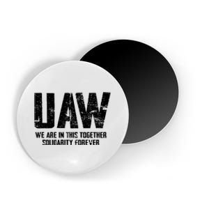 Uaw Strike United Auto Workers Union Uaw Strong Red Magnet