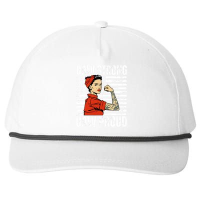 Uaw Strong Uaw Proud Union Pride Uaw Laborer Worker Snapback Five-Panel Rope Hat