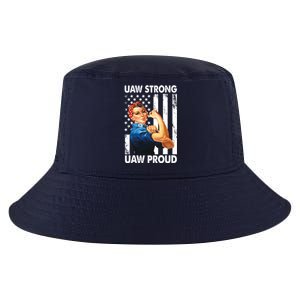 Uaw Strong Uaw Proud Union Member Strong Cool Comfort Performance Bucket Hat