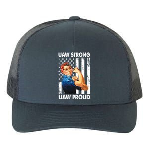 Uaw Strong Uaw Proud Union Member Strong Yupoong Adult 5-Panel Trucker Hat