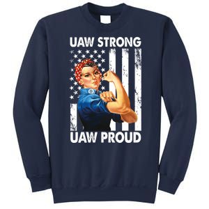 Uaw Strong Uaw Proud Union Member Strong Sweatshirt