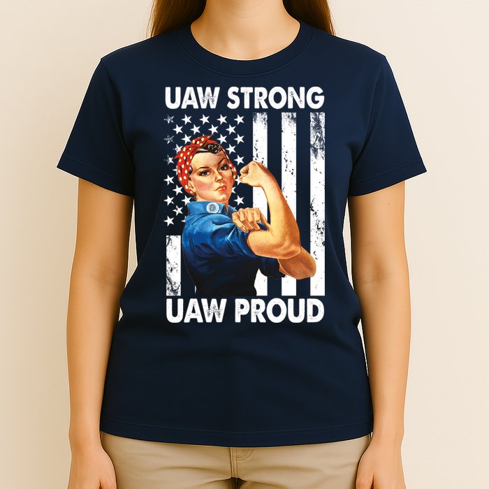 Uaw Strong Uaw Proud Union Member Strong T-Shirt