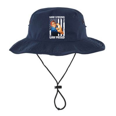 Uaw Strong Uaw Proud Union Member Strong Bucket Hat