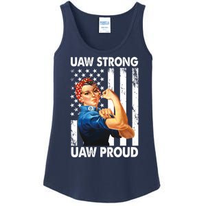 Uaw Strong Uaw Proud Union Member Strong Ladies Essential Tank