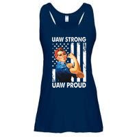 Uaw Strong Uaw Proud Union Member Strong Ladies Essential Flowy Tank