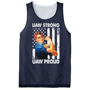 Uaw Strong Uaw Proud Union Member Strong Mesh Reversible Basketball Jersey Tank