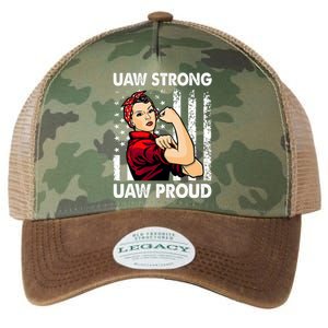 UAW Strong UAW Proud Union Pride UAW Laborer Worker Legacy Tie Dye Trucker Hat