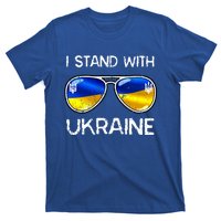 Ukrainian Support Ukraine I Stand With Ukraine Flag Vintage Cute Gift T-Shirt