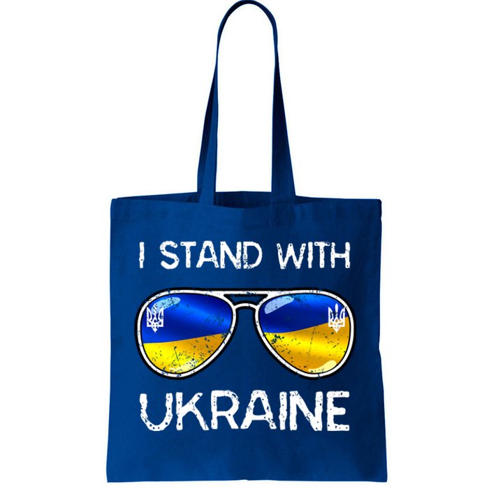 Ukrainian Support Ukraine I Stand With Ukraine Flag Vintage Cute Gift Tote Bag