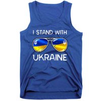 Ukrainian Support Ukraine I Stand With Ukraine Flag Vintage Cute Gift Tank Top