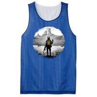 Ukraine Soldier Vs Russian Warship Mesh Reversible Basketball Jersey Tank