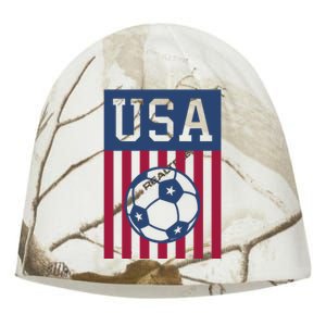 USA Soccer Wo American Soccer Fan Hoodie Kati - Camo Knit Beanie