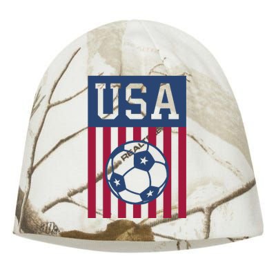 USA Soccer Wo American Soccer Fan Hoodie Kati - Camo Knit Beanie