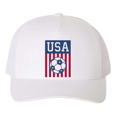 USA Soccer Wo American Soccer Fan Hoodie Yupoong Adult 5-Panel Trucker Hat