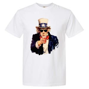 Uncle Sam Wants You To Drink Funny Drinking Garment-Dyed Heavyweight T-Shirt