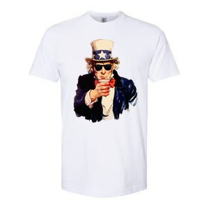 Uncle Sam Wants You To Drink Funny Drinking Softstyle CVC T-Shirt